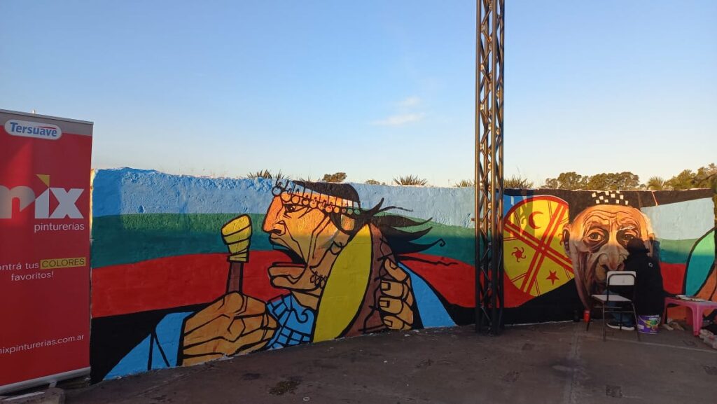ESTÁ LISTO EL IMPACTANTE NUEVO MURAL EN EL ANFITEATRO DEL PARQUE ...