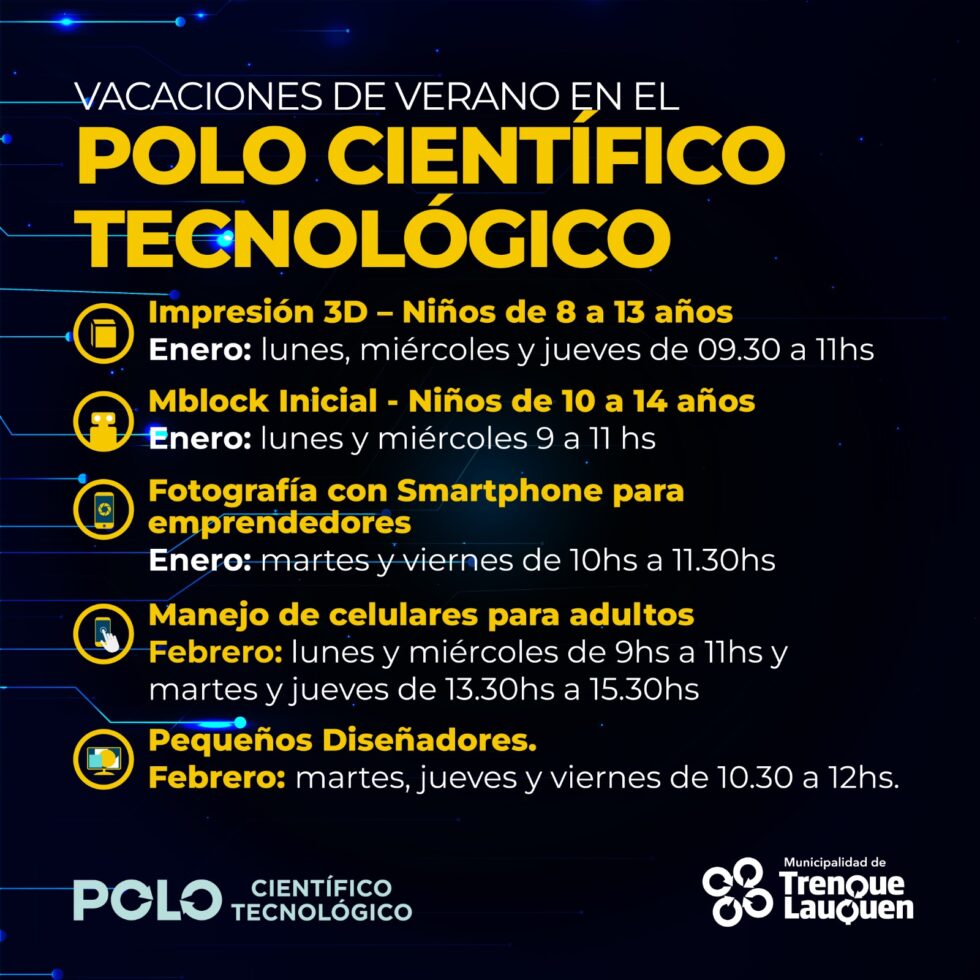 AMPLIA OFERTA DE CURSOS PARA PASAR EL VERANO EN EL POLO CIENTÍFICO ...